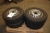 4 tires on rims. Goodyear Cargo Vector M + S 225/70R15c 112 / 110R