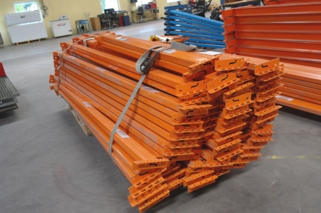 Lot load beams for pallet racking, lengths approx. 3 and 4 meters