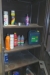 Fluid Storage Cabinet with exhaust