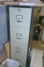 5 span Steel Shelving + 9 x filing cabinets including 2 x without key