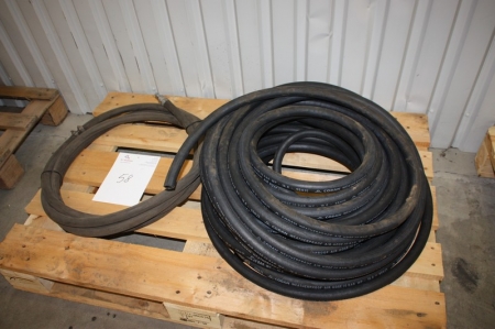 3 pallets of hoses, including Codan Weatherproof Airhose 20 bar WP 19.0 - 55H25