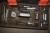 2 x værktøjskasser, plast, Black & Decker, med indhold af håndværktøj med videre