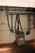 CO2 welder ESAB LAW400 + wire feed, ESAB Yard Feeder mounted on jib crane + welding cable welding handle