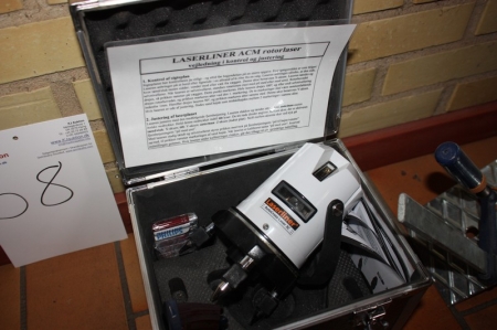 Rotorlaser, Laserliner Autocross Laser 3 c i kuffert