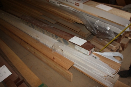 Various planks, solid pine as illustrated, 3 packs of approx. 4 meters, width approx. 180 mm