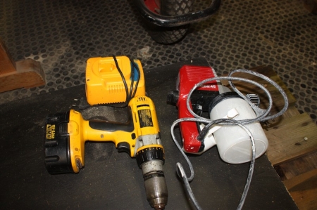 Paint Sprayers Wagner model Krebs 45 + aku-drill, DeWalt, with battery and charger