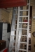 4 x aluminium ladders