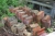 Clay roofing tiles, red, used