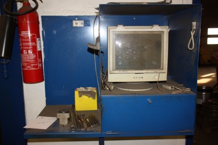 Terminal unit with content (fire extinguisher not included)