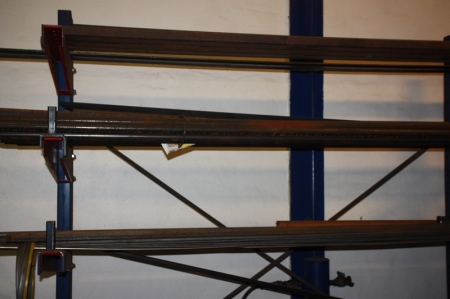 Content in cantilever racking: Various steel