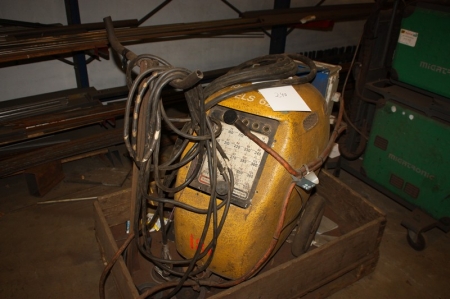 Stick welder, ESAB (eggshell), 500 Amp