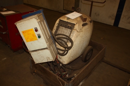 Stick welder, ESAB (eggshell), 500 Amp + safe