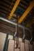 Overhead Crane (58). 5,000 kg. Electric hoist on cross-member, Demag. Lifting chains. 2 speed up / down. Span approx. 14 meters