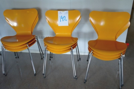 13 x Series 7 chairs, Fritz Hansen