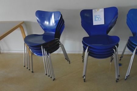 16 x Series 7 chairs, Fritz Hansen