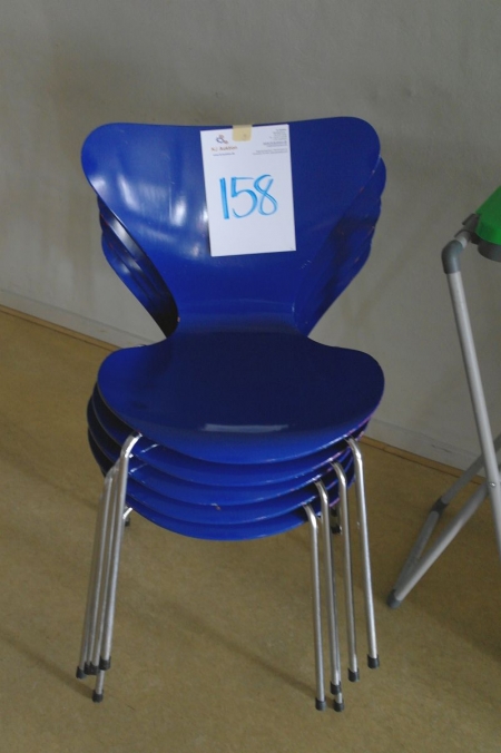 5 x Series 7 chair Fritz Hansen