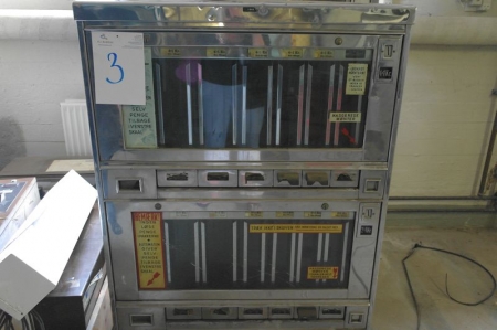 Retro style coin vending machine