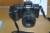 Digital camera Nikon F-401S + mobile phone