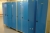 9 pcs. 2-room lockers with ventilation + 3 benches