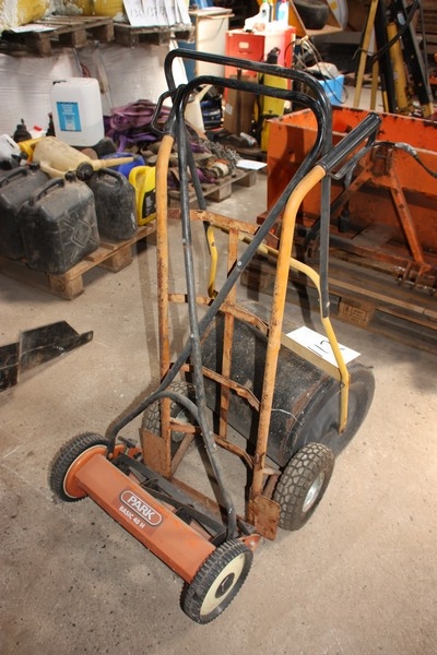 Mower, Parc Basic 40 H + + handtruck + garden roller, Ginge