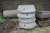 Miscellaneous concrete: 4 cones, ø60 cm + pavers + concrete pipes ø100 mm + concrete pipes ø500 x 2250 mm