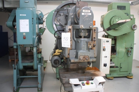 Eccentric press, DPF model K.A.H.T.40-200. fitted with control box