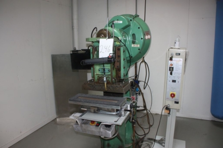 Eccentric press, PNB type EPF-16 w. control unit