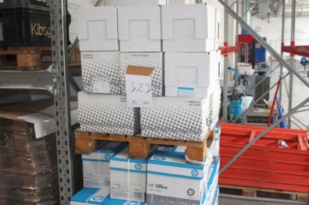 2 pallets with various copy paper
