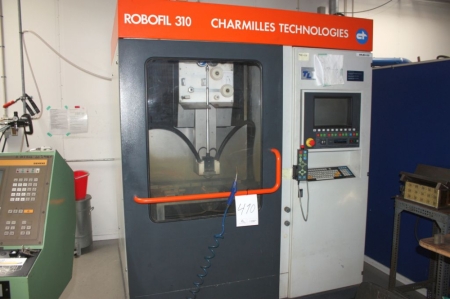 Trådgnistmaskine, Charmilles Robofil 310 med tilbehør og PC