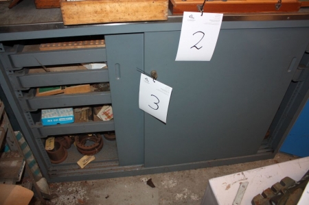 Tool Cabinet, Vidmar, with content and key