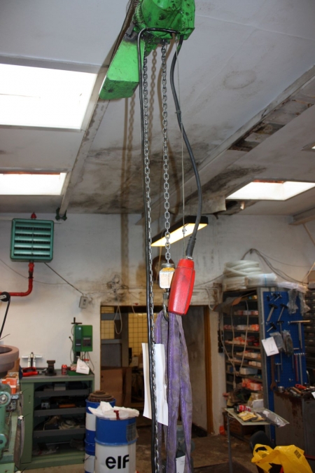 Electric hoist, Stahl, with trolley