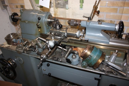 Lathe, Schaublin 102-80 - with lots of accessories