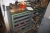 Tool Cabinet, Vidmar, including content: engraving machines etc.