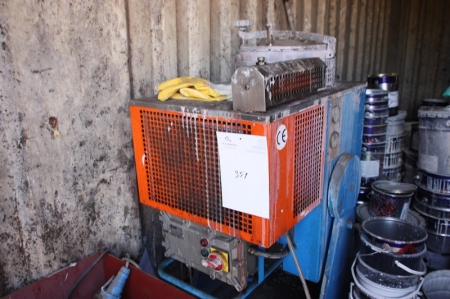 Solvent recycling machine, Ciemme Unita A/3000/D/K