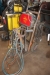 Skærebrænder, Selco Genesesis 1700 LH, monteret på kærre + ilt og gasslanger med manometer og brænder