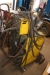 CO2 welder ESAB LAG 315 + wire feed box, ESAB A10 - MEC 30 + welding cable + welding handle. Mounted in a frame on wheels