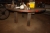 Welding table, ø1820 x 50 mm + light