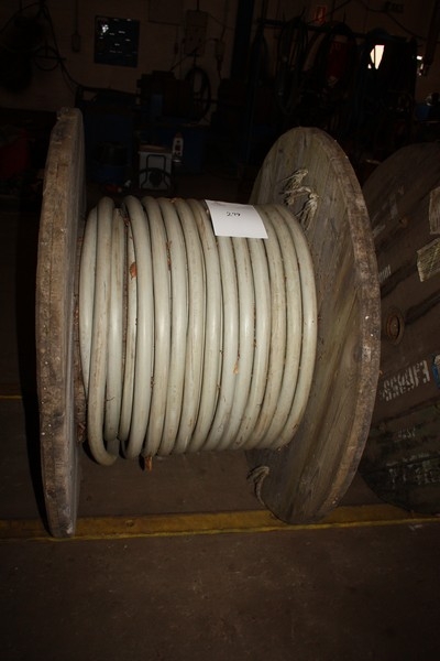 Cable reel with power cable, NKT, Halogen, 4 x 10 mm