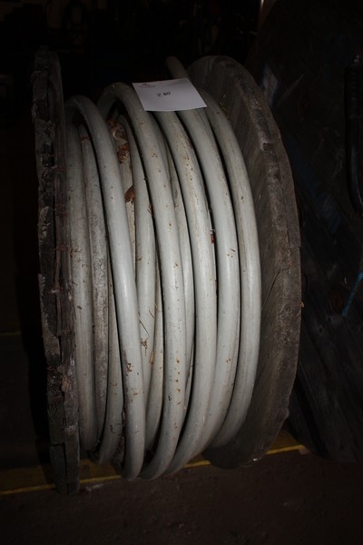 Cable reel with power cable, NKT. PUIK, 4 x 50 mm M / AL shield