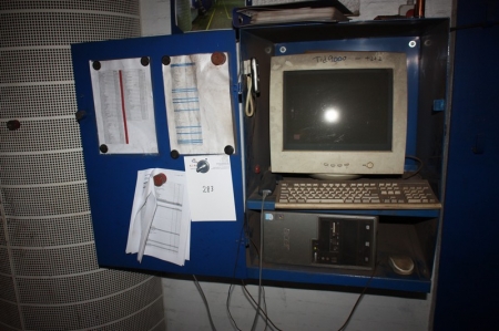 Terminal unit with computer