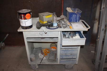 Workshop trolley without content