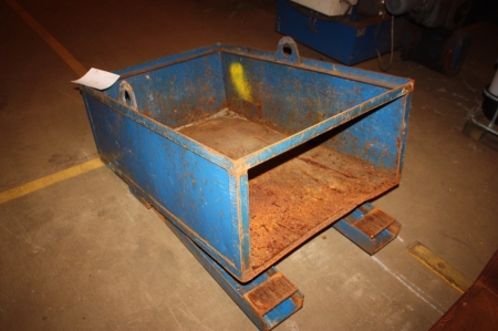 Truck Box with tilt, about 85x125x45 cm