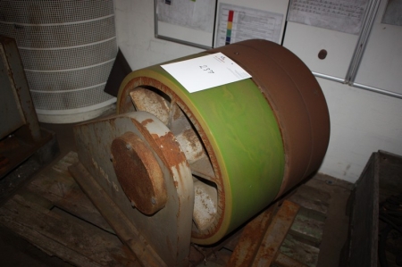 Palle med hjul for svejserullebukke, ca. ø 600 mm, ESAB