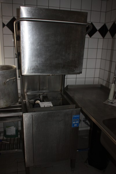 Hætteopvaskemaskine, Wexiödisk, med vandfilter og kemi