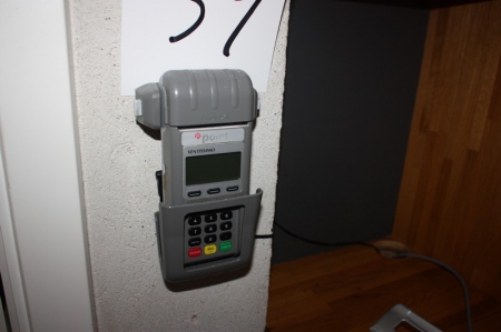 VISA card machine, Point + wall bracket