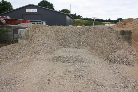 Gravel as depicted
