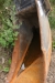 Backhoe Bucket, width approx. 55 cm. Caterpillar suspension