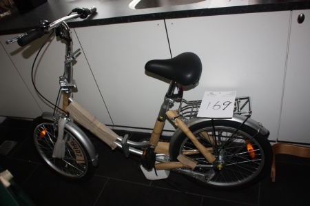 Foldecykel, ubrugt. 3 gear, sælges af privat, kun moms på salær