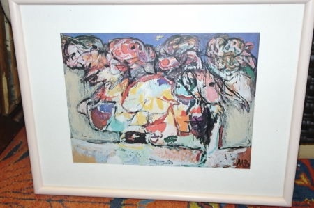 Tryk af Mogens Balle mål 48 x x 62 cm, sælges af privat, kun moms på salær