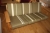 3-seater sofa. Cover of wool striped. Hans Wegner. Manufacturer: Getama